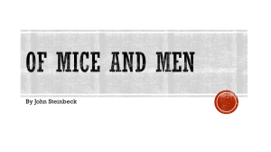 Of Mice and men