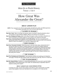 Unit 06 Alexander the Great (1)
