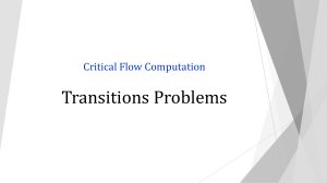 Transitions Problems