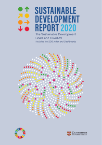 2020 sustainable development report and Covid 19