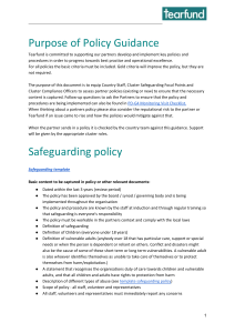 Partner Policy Guidance