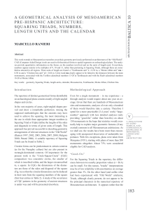 A GEOMETRICAL ANALYSIS OF MESOAMERICAN - PDF