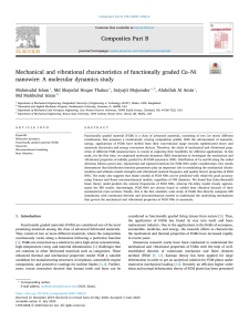 Mechanical and vibrational characteristics of functionally graded Cu–Ni nanowire: A molecular dynamics study