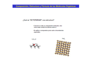 Composición, Estructura y Fórmula de las Moléculas Orgánicas
