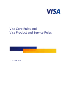 visa core rules public