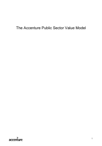 The Accenture Public Sector Value METHOD