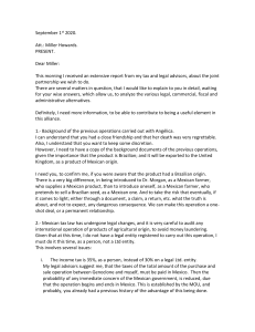 Letter to Miller. September 1st 2020