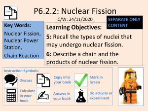 P6.2.2 - Nuclear Fission - Separate ONLY - MCU