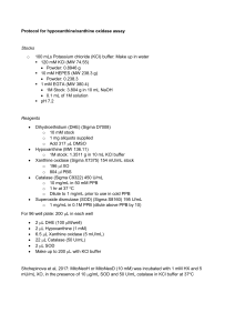 Protocol for hypoxanthine