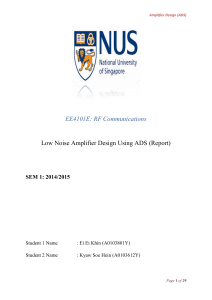 rf lab report