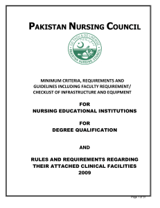 PNC RULES AND REQUIREMENTS REGARDING DegreecNURSING EDUCATIONAL INSTITUTIONS (1)