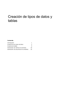 3.1.- Creacion de tipos de datos