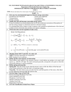 Power Electronics Exam: Renewable Energy Systems