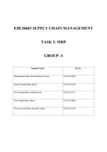 ANSWER (Group4) Task 2 - MRP