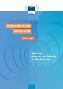 DIGITAL EDUCATION ACTION PLAN 2021-2027