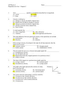 Preparation for test 2 KEY REVISED New Curve