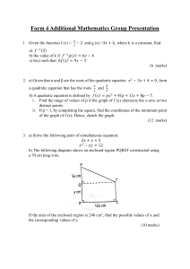 Form 4 Additional Mathematics Group Presentation-converted