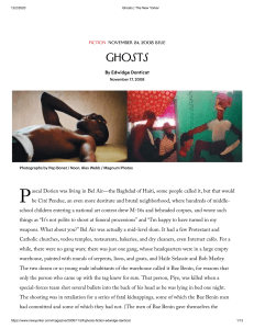 Ghosts   The New Yorker