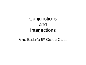 Conjunctions and interjections Day 3 (1)