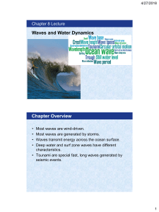 Waves and Water Dynamics