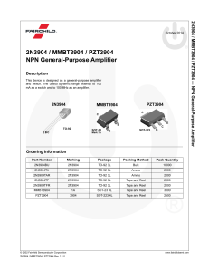 2N3904 FairchildSemiconductor