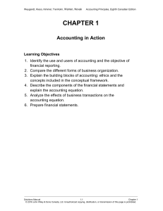 accounting principles eighth canadian edition soluation manual chapter 1