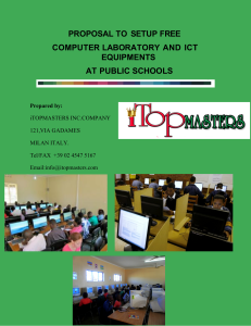 Free computer laboratories ITOPMASTERS