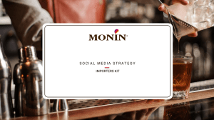 MONIN - IMPORTERS SOCIAL MEDIA BEST PRACTICES - 082019