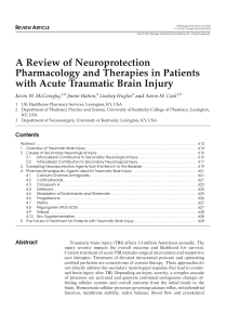 McConeghy2012 Article AReviewOfNeuroprotectionPharma