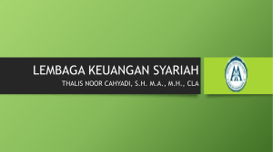 lembaga-keuangan-syariah thalis-noor-c