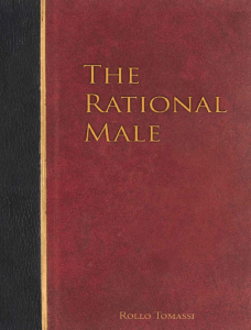 the-rational-male-tomassi-rollo. DON'T BE A PUSSY SUBMISSED BY A WOMAN