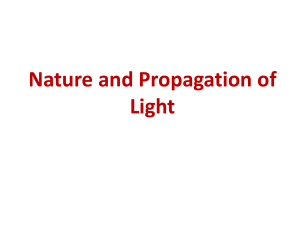 1 Nature of Light