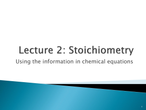 Lecture 02 Stoichiometry-rev(1)