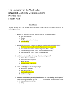 Integrated marketing Communications-practice quiz answer sheet (1)