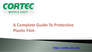 A Complete Guide To Protective Plastic Film