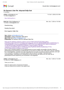 Gmail - De Opresso Liber Re  afspraak Eefje Suk
