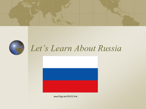 Russia - lets learn about russia