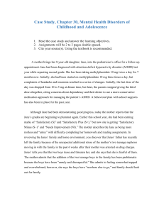 Child and Adolescence Case
