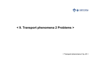 JD Transportphenomena 9