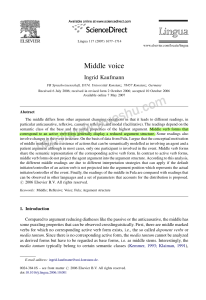 Middle voice