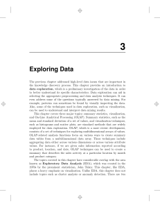 data exploration 1st edition