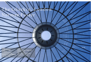 Gherkin Tower- Architectural report