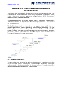 Textile Chemicals: Performance Evaluation & Selection