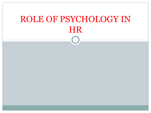 roleofpsychologyinhr-150626035227-lva1-app6892