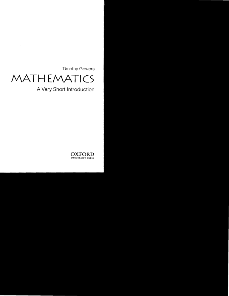 dissertation oxford maths