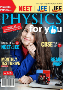 Physics For You - August 2020 downmagaz.net