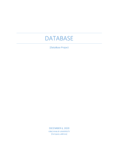Data base