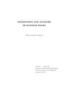 Liu Frigaard 2001 - Generation and analysis of random waves