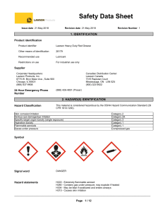 Lawson Heavy Duty Red Grease 28179 EN