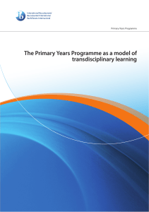 PYP Model of Transdisciplinary Learning copy (1)